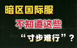 下载视频: 暗区国际服黑屋、锁区等常见问题教程