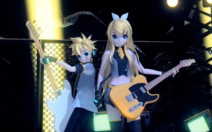 【pd ft】孤独的尽头(鏡音リン:future style 黑星 鏡音レン:青月)