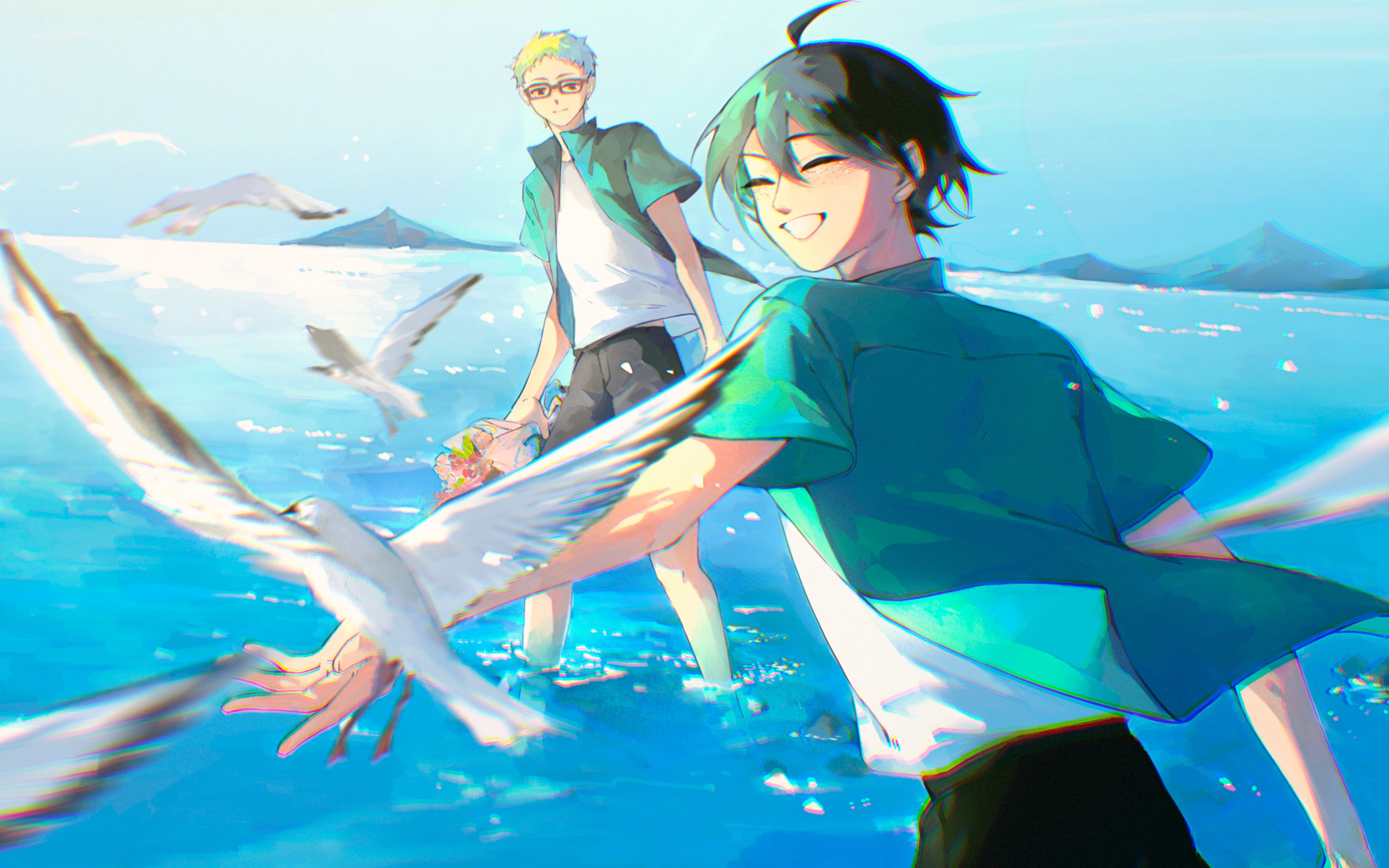 【procreate】排球少年|月山 "每当映入你的眼眸,我都熠熠闪动"