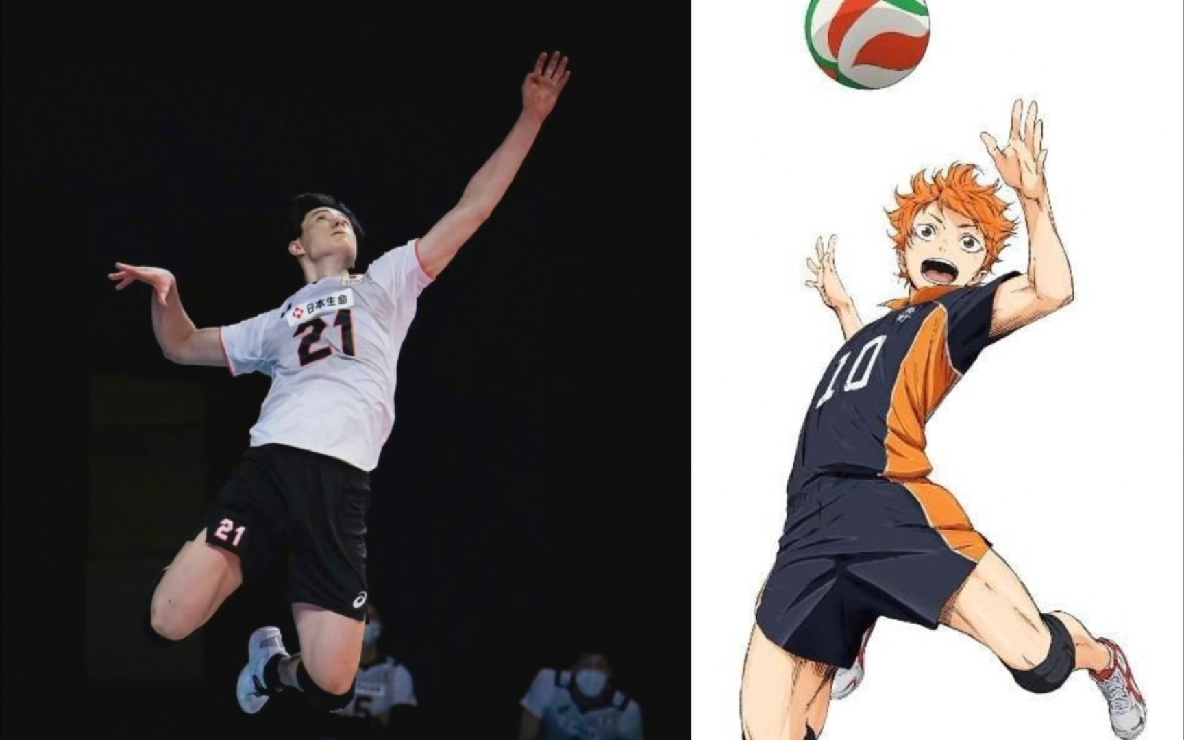小排球诚不我欺!高桥蓝扣球瞬间_哔哩哔哩_bilibili