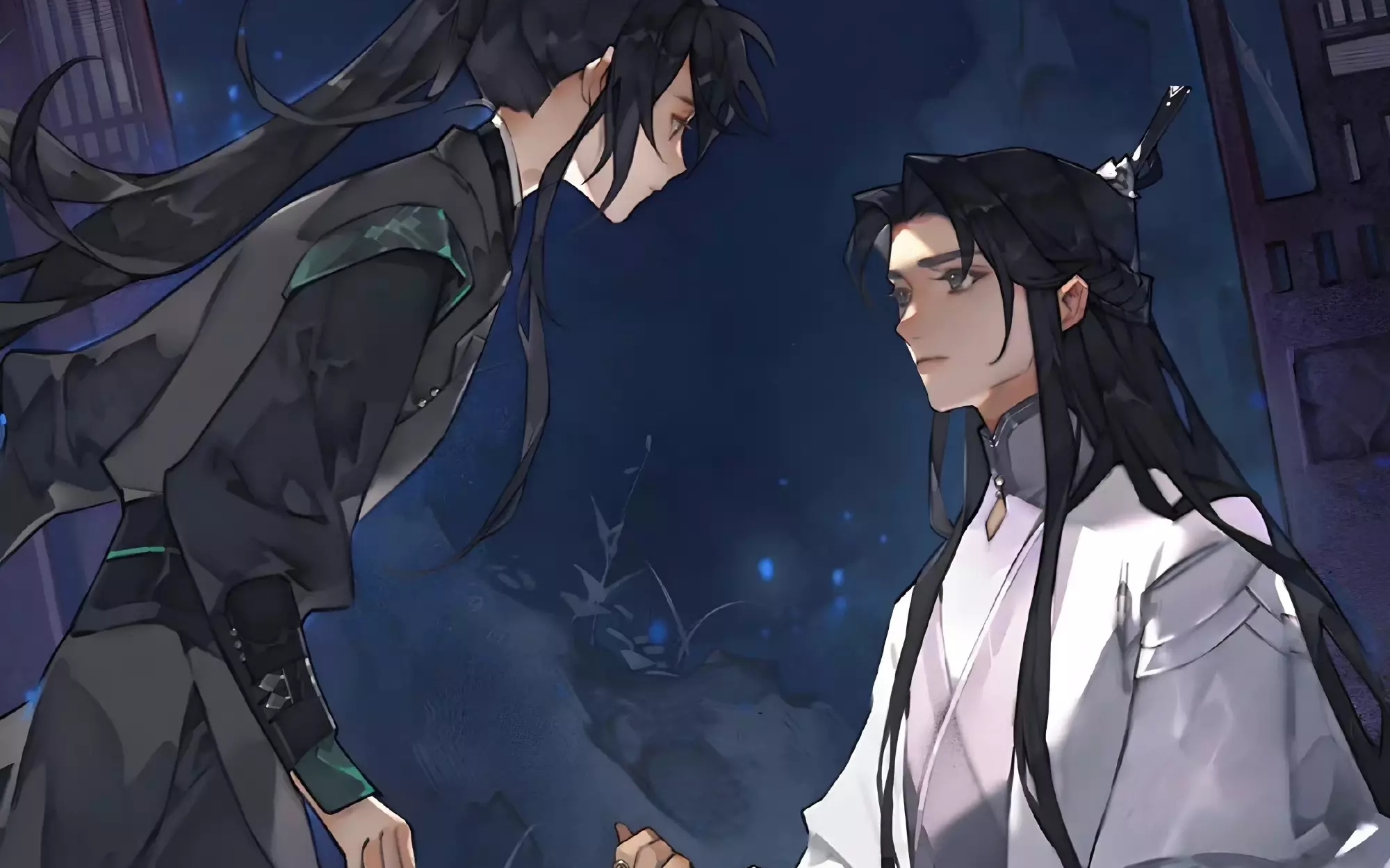 严娘娘和小铜钱,哭哭