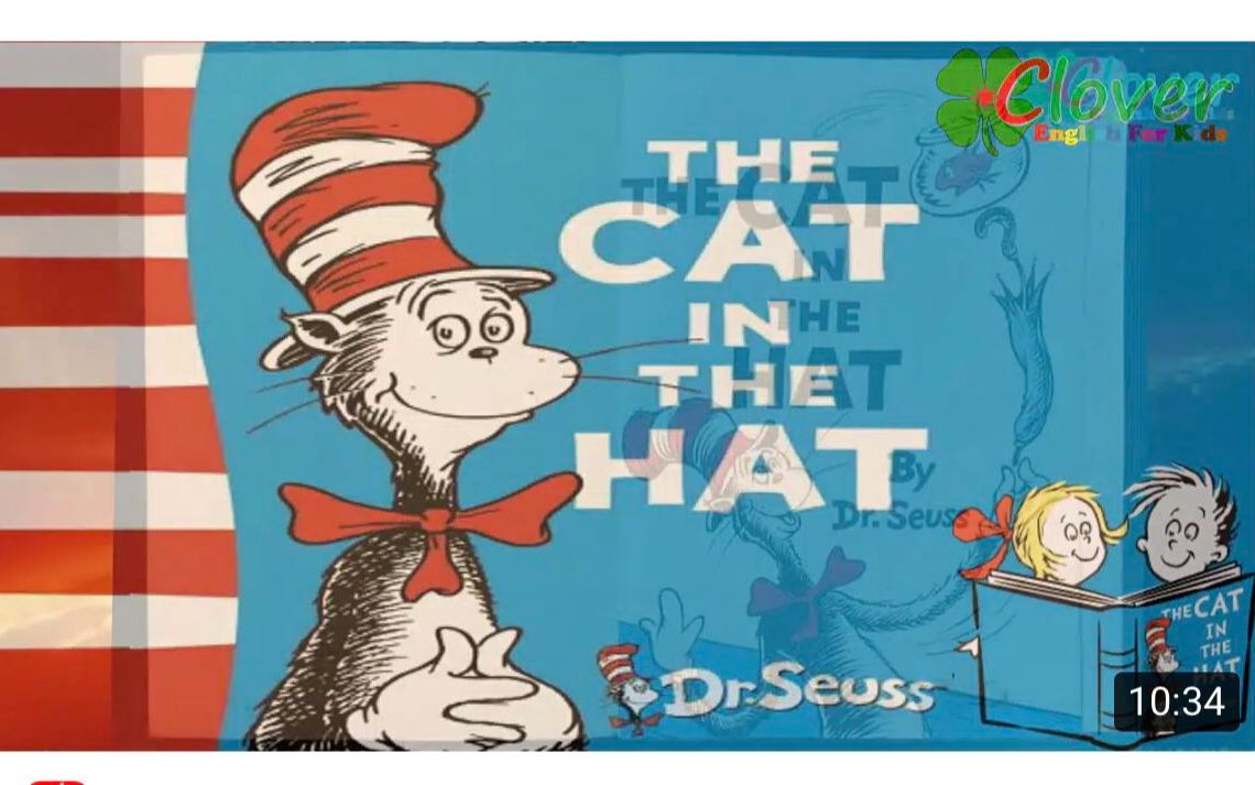 [图]THE CAT IN THE HAT - Kid Reading Aloud Books To Kids