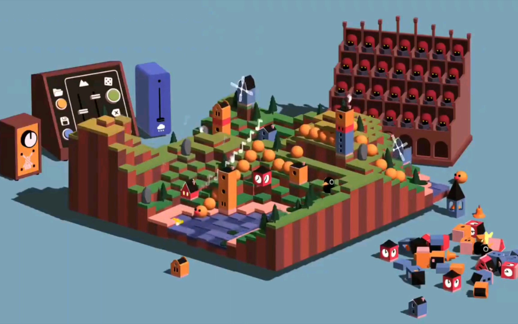 由独立制作人开发的休闲沙盒游戏《oddada》公布了宣传片