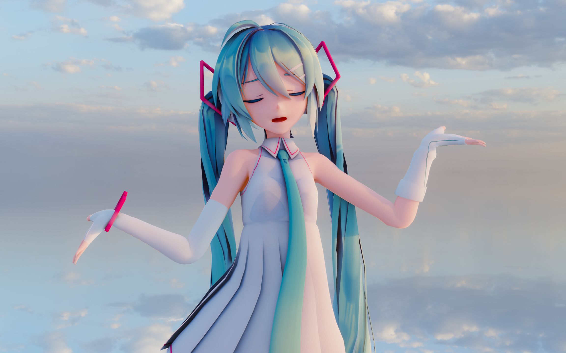 [图]【MMD/4K】Dreaming Chuchu [Sour式初音]