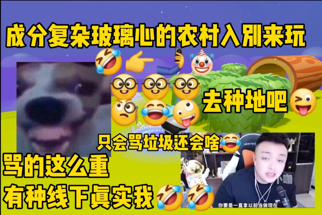 [图]只会骂我的玻璃心农村入还是别来玩了