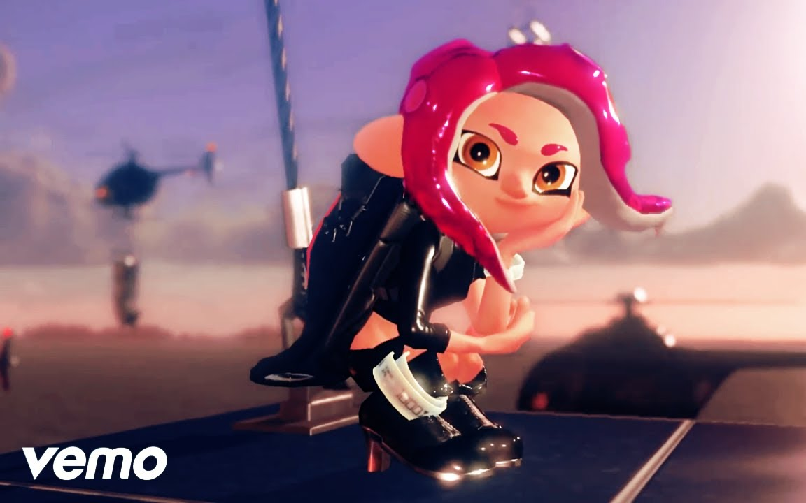 octo fly ~ ebb & flow空耳英文歌词 中文字幕 喷射战士2章鱼dlc