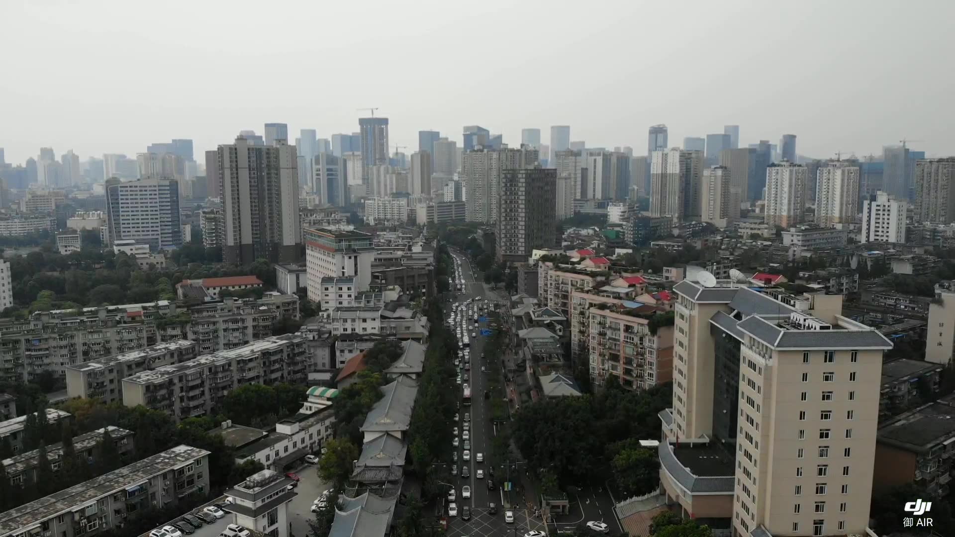 dji china #5(到成都首次航拍,片中是武侯祠与锦里)