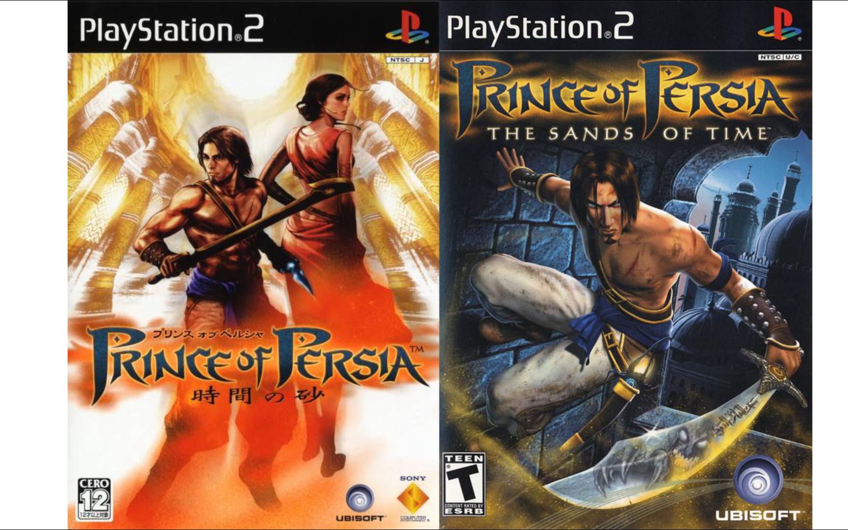 【PS2游戏】波斯王子:时之沙 日版 | Prince of Persia 时间の砂(2004)