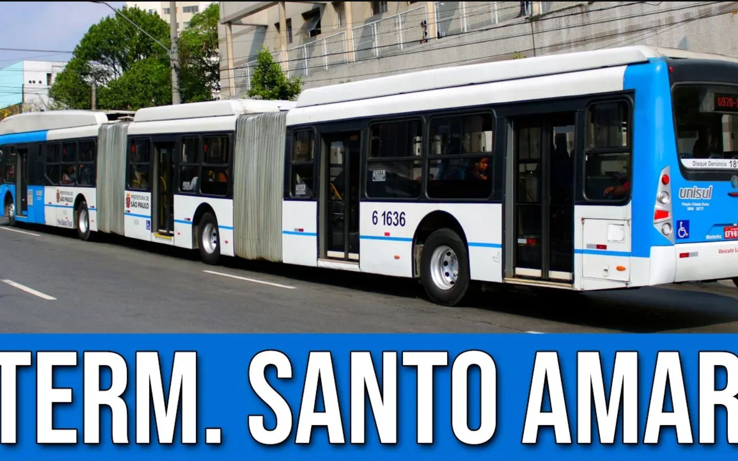 [图]【圣保罗公交】 Santo Amaro 枢纽公交观察