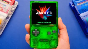 Download Video: 这款 AMOLED 的 Game Boy Color 太棒了！ // Q10 复古像素评测