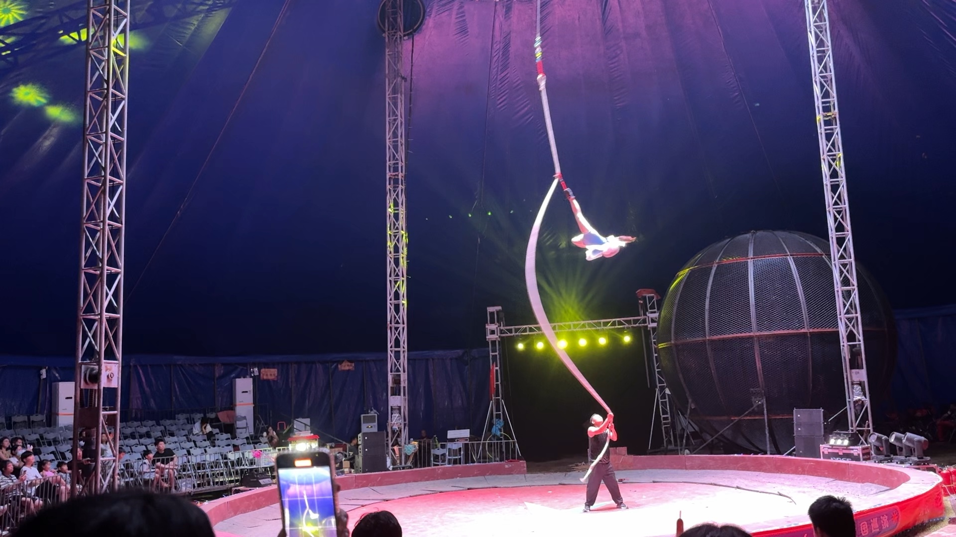 空中飞人表演?【马戏团】