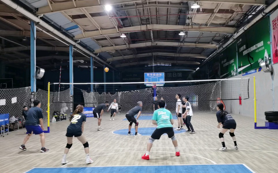 翔天排球训练营周二专项提升班第37期对抗3