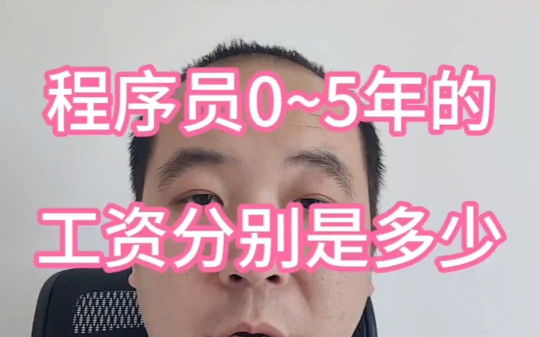 程序员的工资是多少哔哩哔哩bilibili