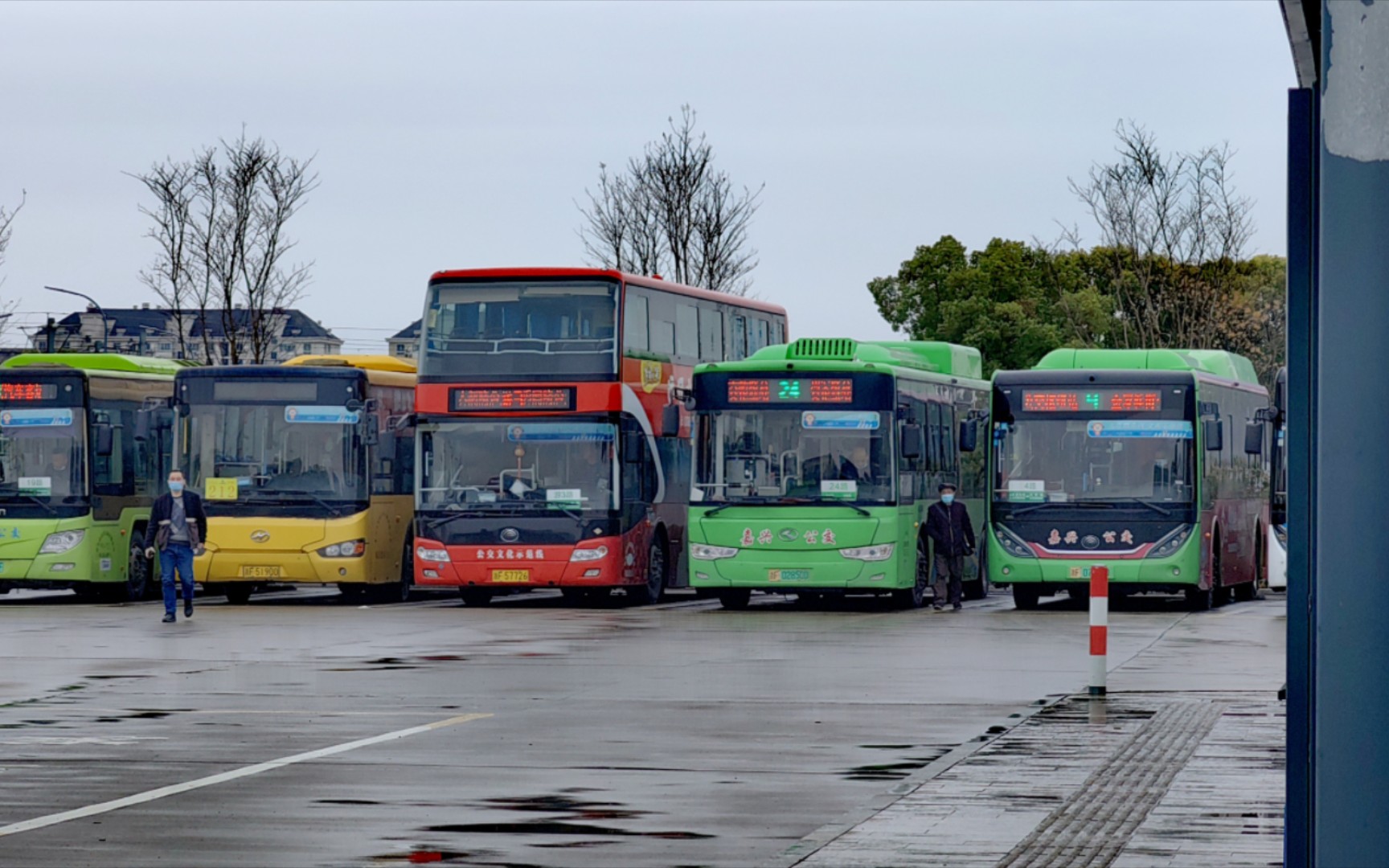 [pov488]嘉兴公交 24路 周安路公交枢纽站→大新路公交枢纽站 前方