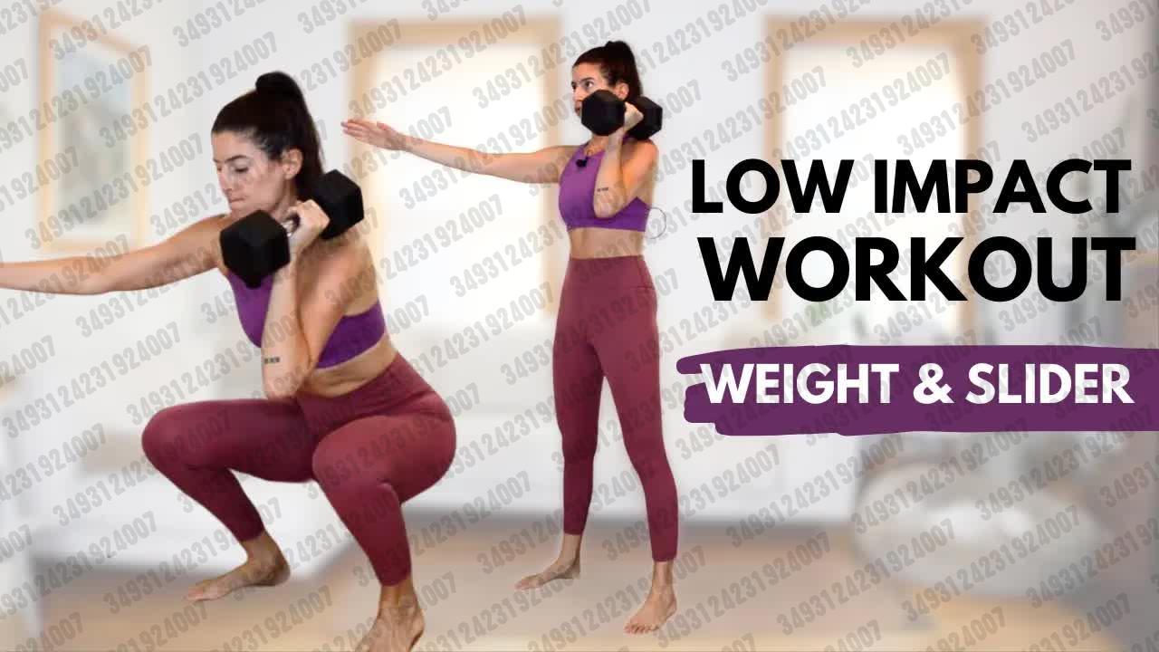 30 【nicole pearce movement】使用重量和滑块进行低强度锻炼(42