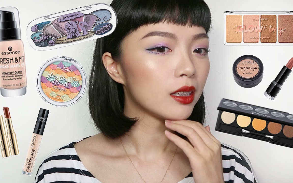 【Tangful】GRWM: 超平价essence、catrice、Flormar产品心得+粉底实测!开架特辑!哔哩哔哩bilibili