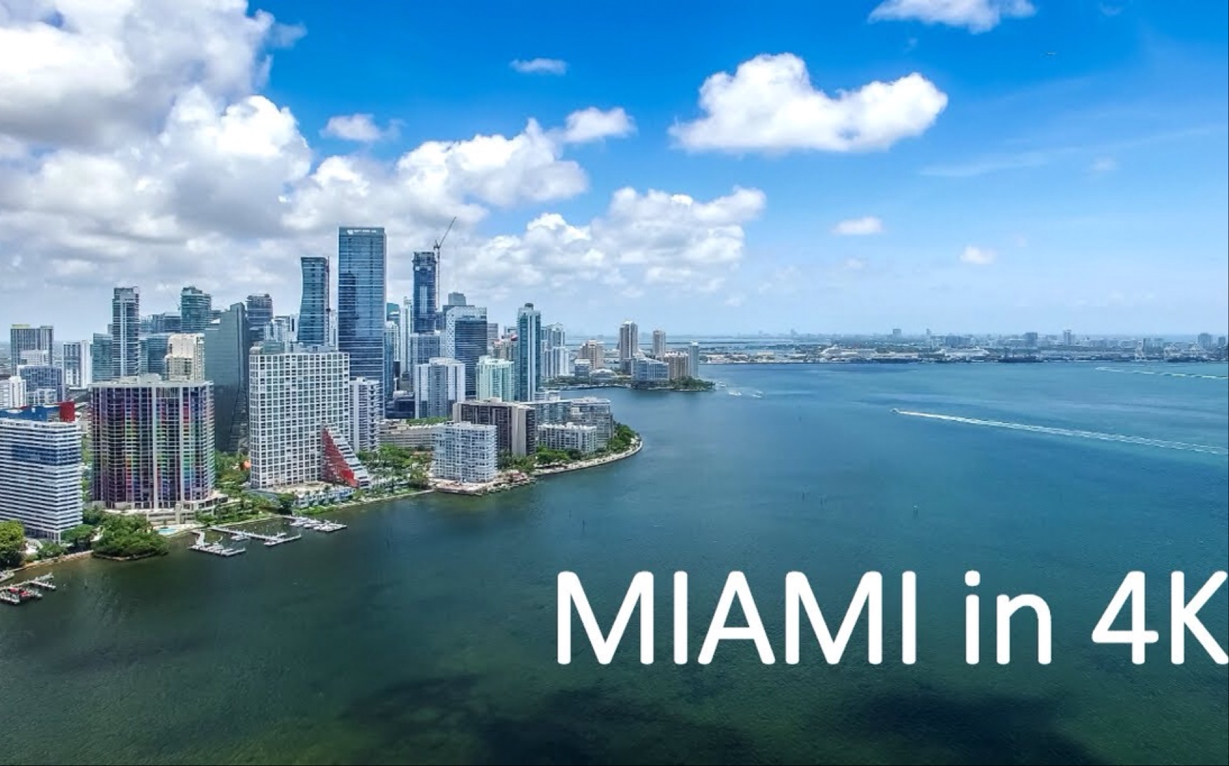 【超高清航拍】有钱人的度假天堂 迈阿密