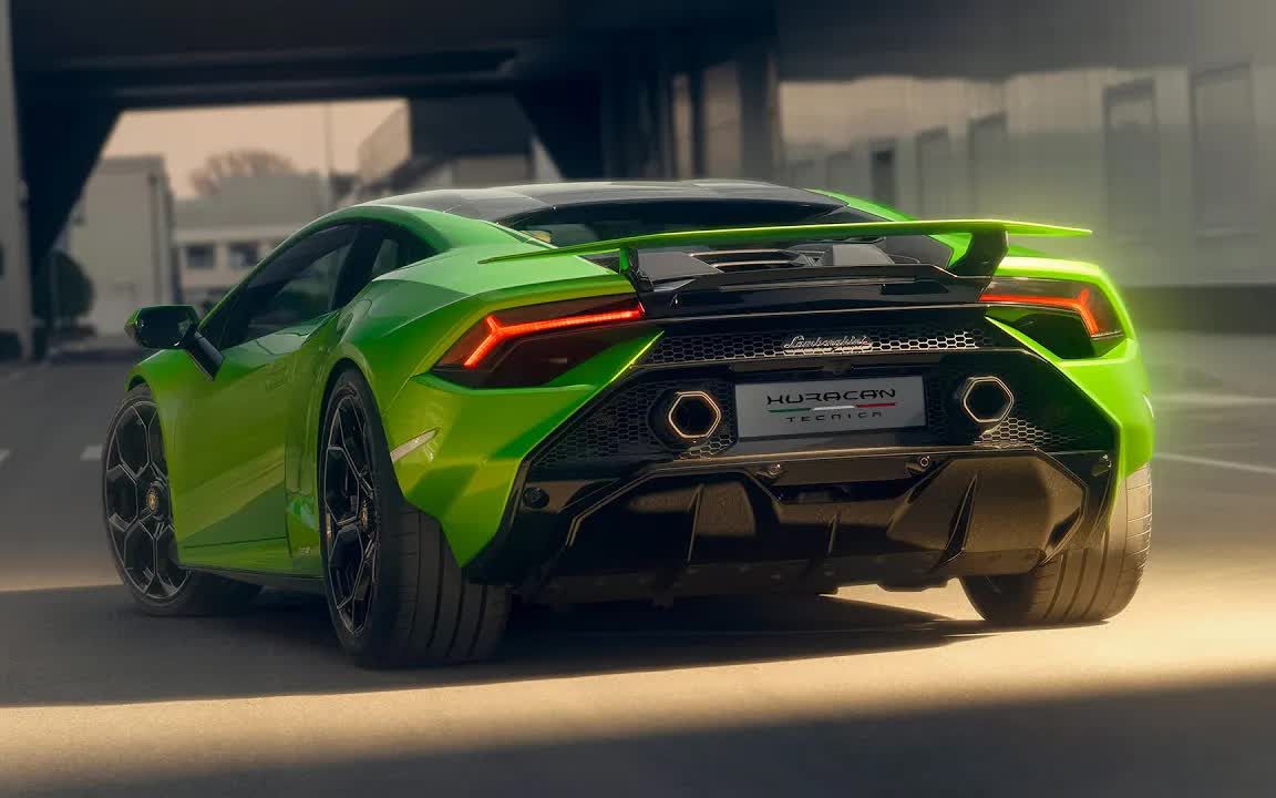 兰博基尼huracan tecnica v10超级跑车!