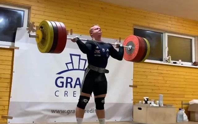 【举重】81kg级别Latvia挺举208kg,非官方世界纪录,当时体重83kg哔哩哔哩bilibili