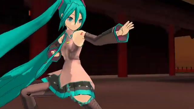 [图]【MMD】初音未来 展示 八极拳