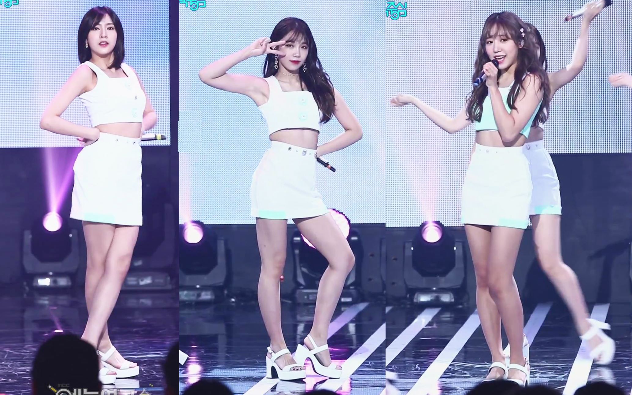 【apink】apink 音中直拍 five 个人版 170708