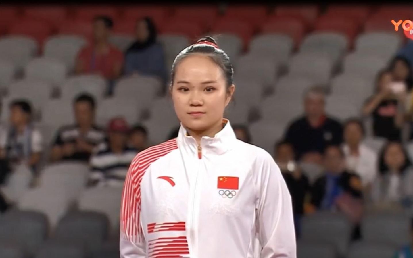 【罗欢】爱笑的女孩运气不会太差,2019年体操全锦赛加油