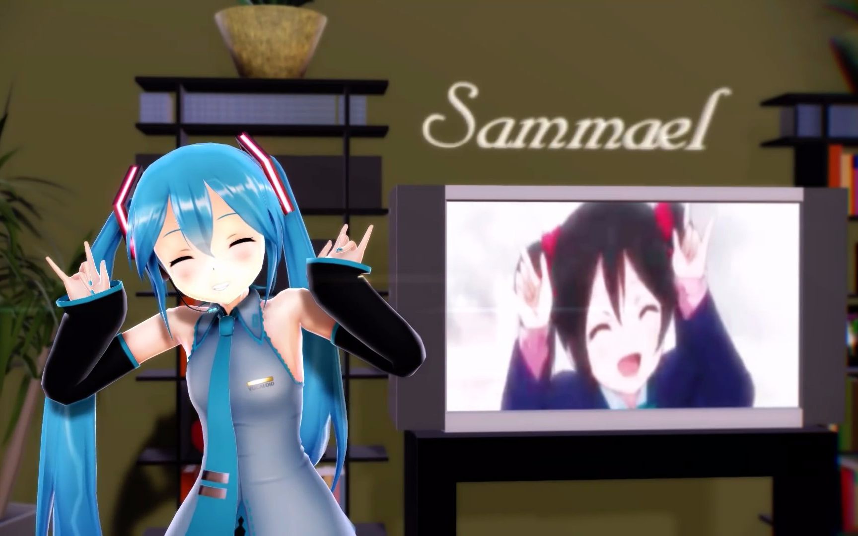 [图]【鬼畜MMD】 跟着初音未来一起MIKU！MIKU！MI！~【BEATSTEP REMIX] - GENTLEMAN -