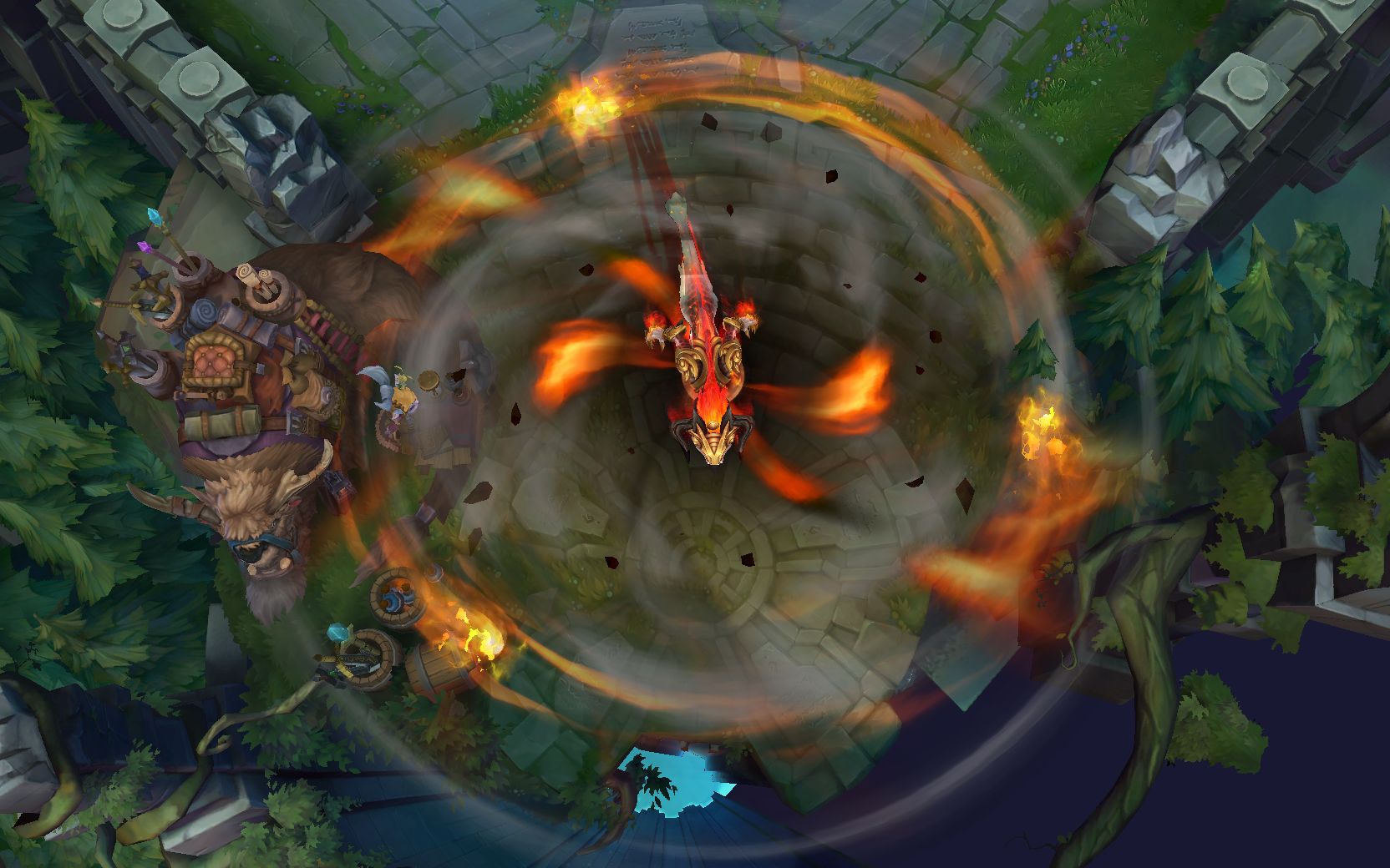 【英雄联盟3d技能衔接】第二集——tp传送门,泉水湾操盘?