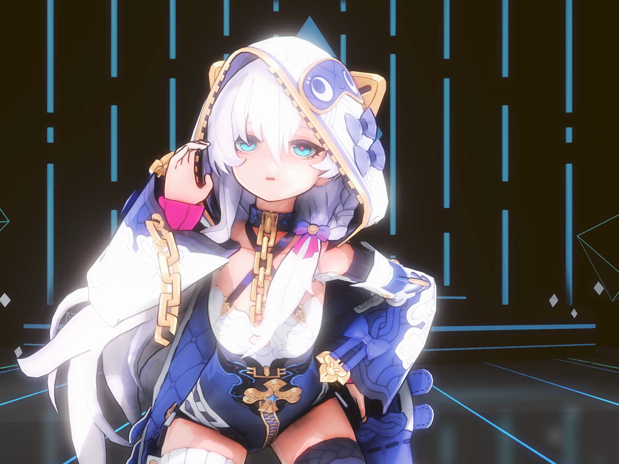 不想加班就要蹦迪的屑德丽莎,一边睡觉一边嗨.