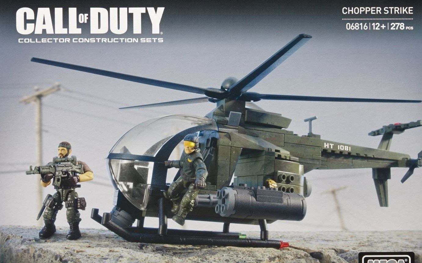 乐高类积木还原小鸟军用直升机,美家宝cod使命召唤系列积木玩具小鸟