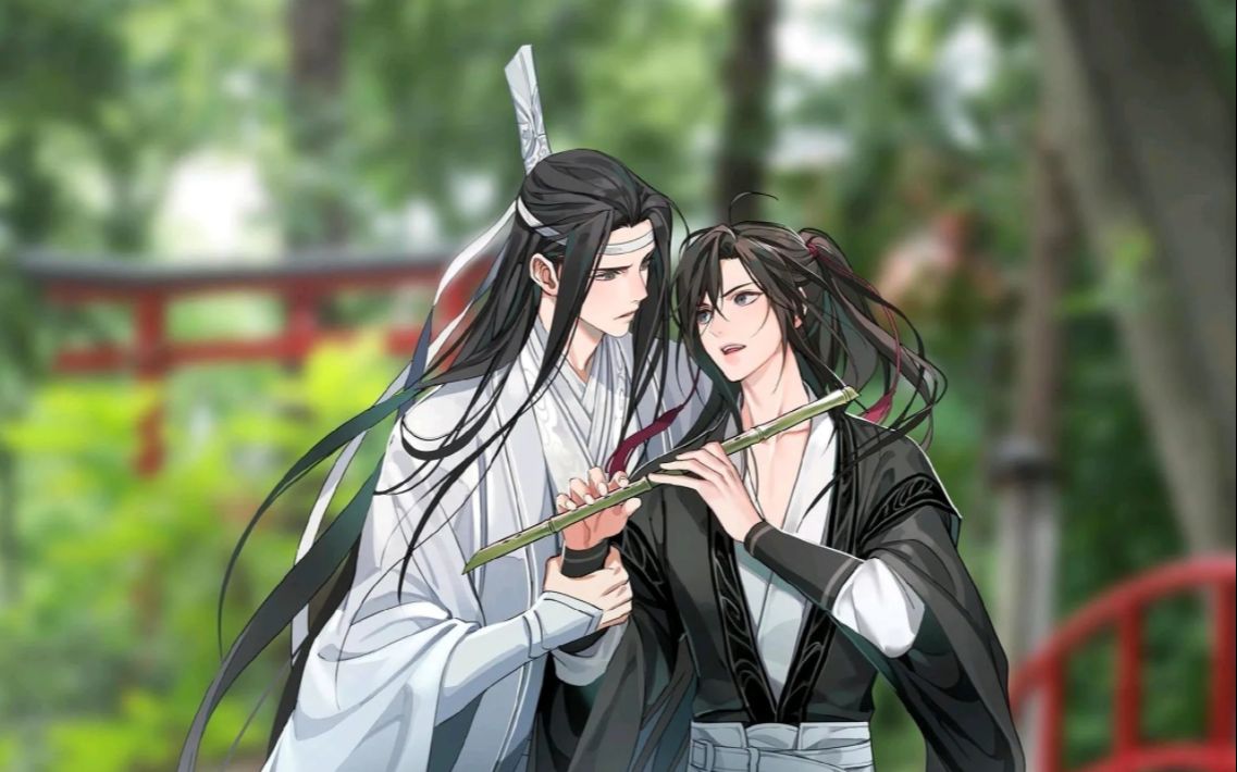 [图]【歌曲reaction】魔道祖师官方《与君同尘》—阿云嘎