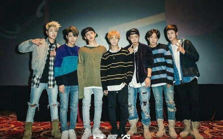 ikon上海fmrhythmta超棒应援坐的比较远可能有点不清楚哈哈哈哈哈哈