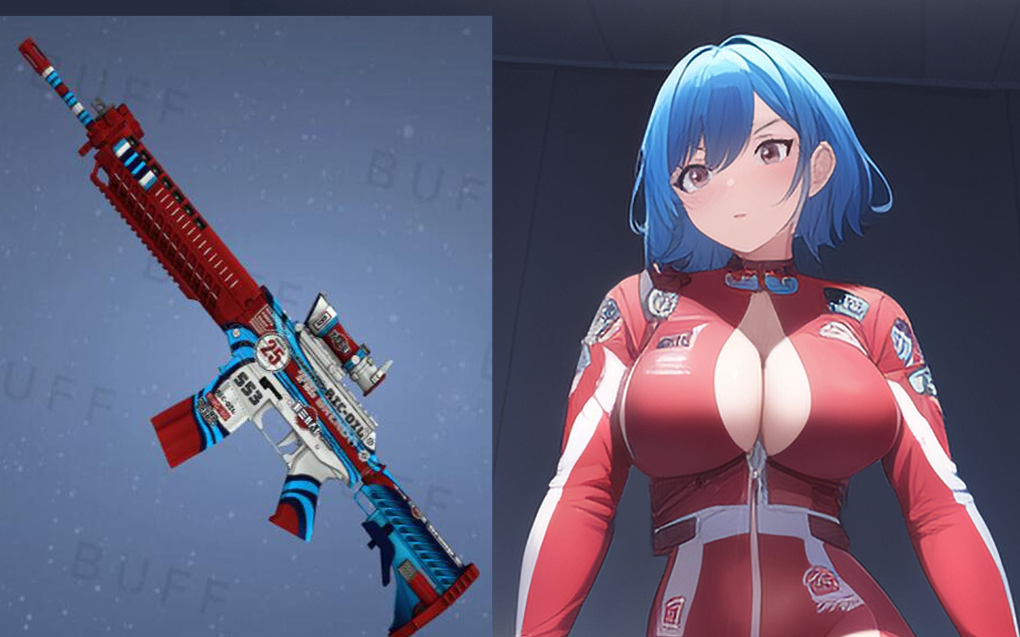 用ai把csgo皮肤变成老婆(4)_电子竞技热门视频