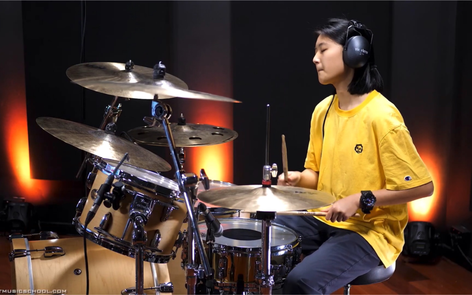 【初三鼓手】grebfruit - benny greb_哔哩哔哩_bilibili