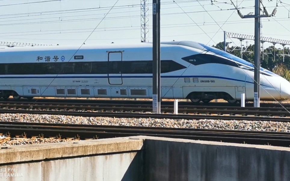 沪宁城际,G7772次(上海宣城)苏州站发车,CRH380D1503担当!!哔哩哔哩bilibili