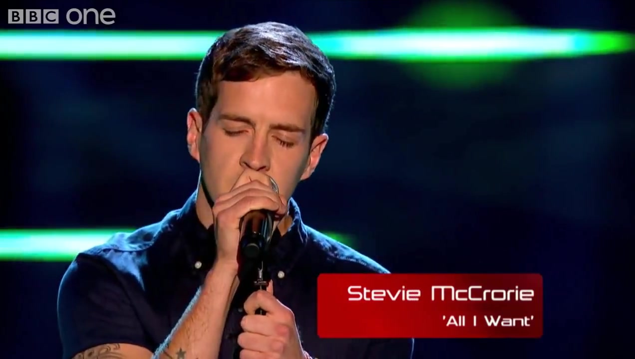 [图]【烟酒嗓】‘All I Want‘--Stevie McCrorie，火警里面唱歌唱得最好的