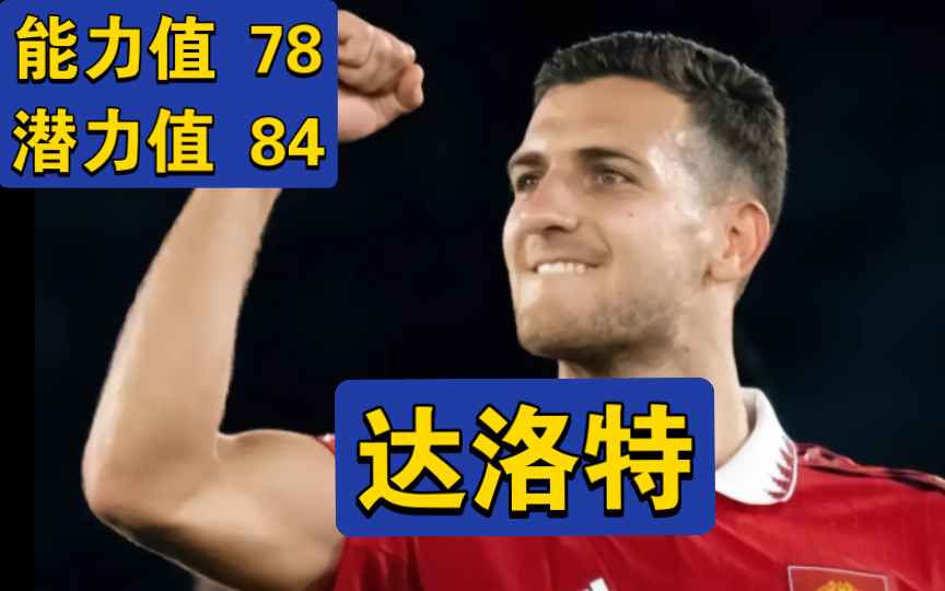 FIFA23妖人推荐——C罗迷弟!曼联新飞翼达洛特!哔哩哔哩bilibili