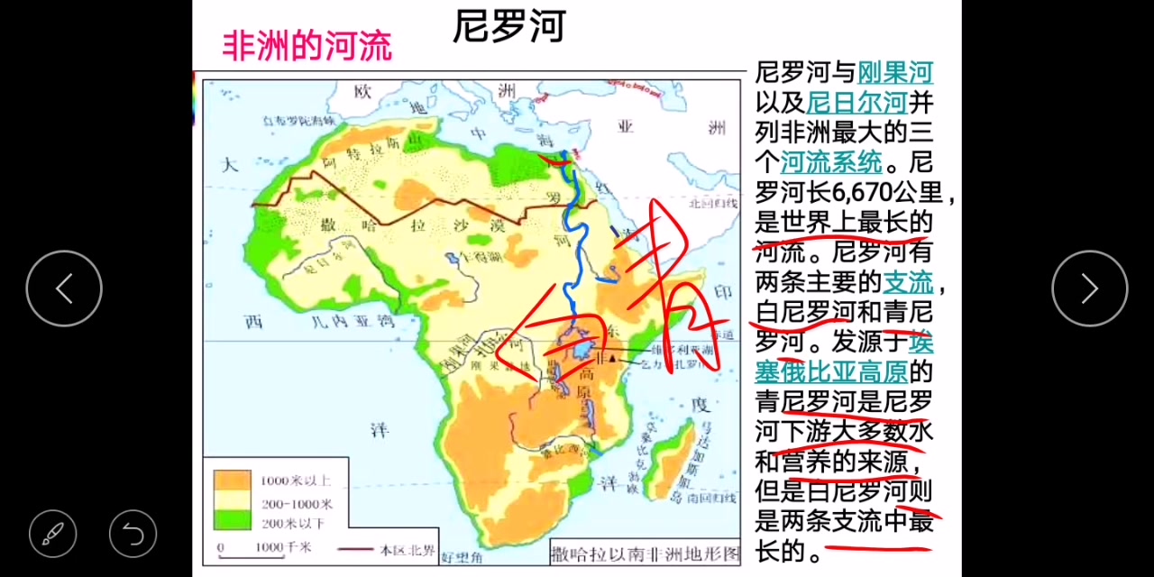 [图]非洲（五）—非洲的河流与湖泊