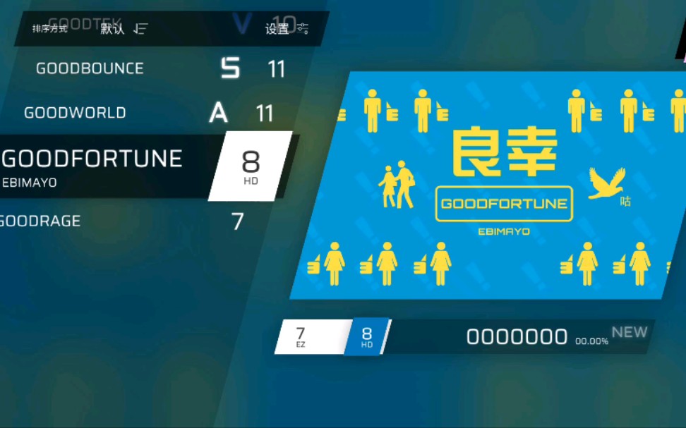 [phigros] 良幸 1.0倍练习