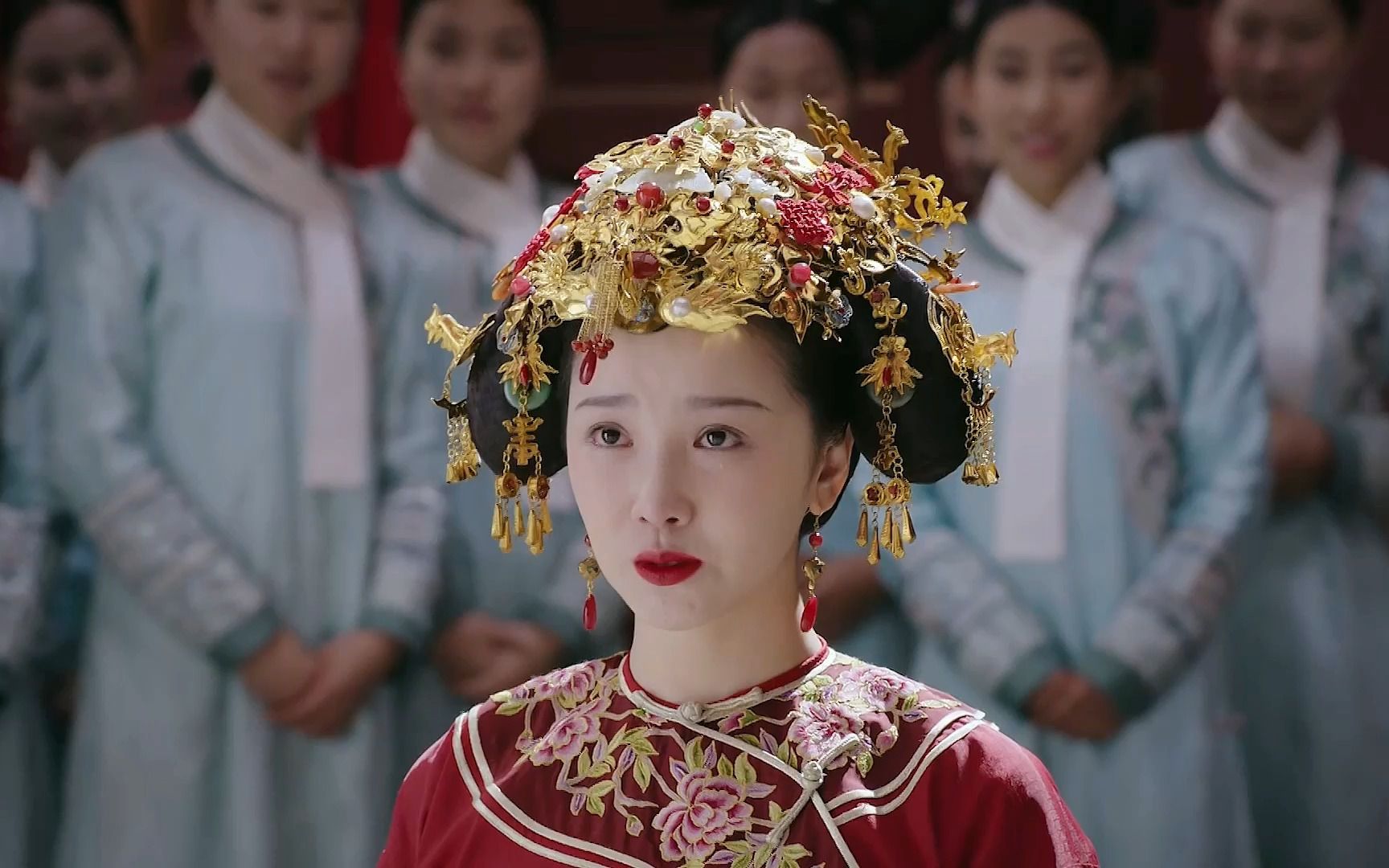 惢心风光大嫁,其场面盛大程度堪比格格出嫁