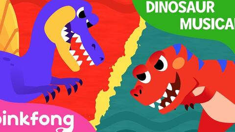 棘龙vs霸王龙雷克斯龙pinkfong 儿童 幼儿英语 哔哩哔哩 Bilibili 棘龙vs霸王龙雷克斯龙pinkfong 儿童 幼儿英语 哔哩哔哩 Bilibili