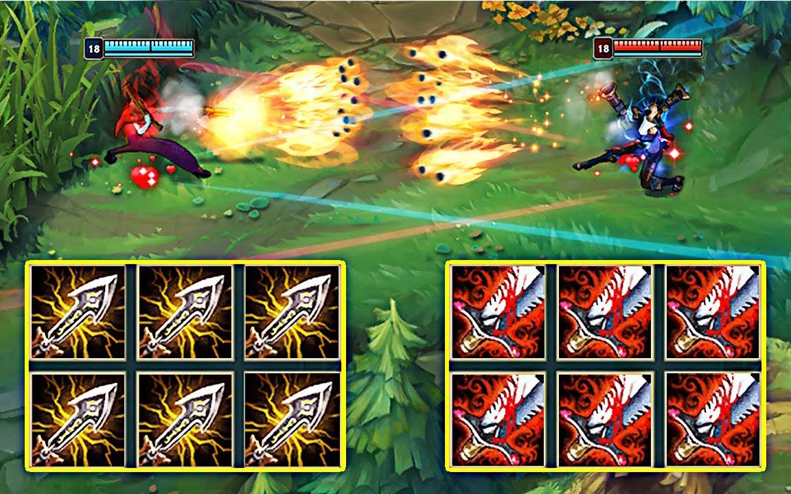 英雄联盟:法师女枪vs无尽女枪,谁的大招更强更恐怖?