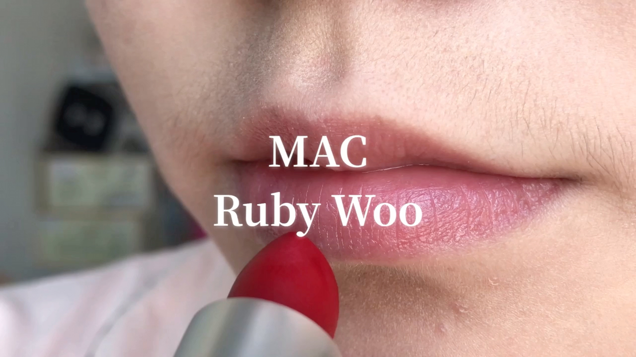 [图]绝美ruby woo 蓝调大红，谁涂谁显白，太好看了，超级显气场～