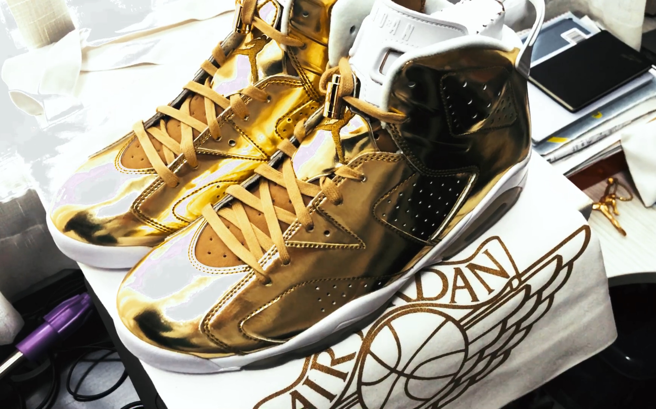 初三学生竟然买了aj6液态金!_哔哩哔哩_bilibili