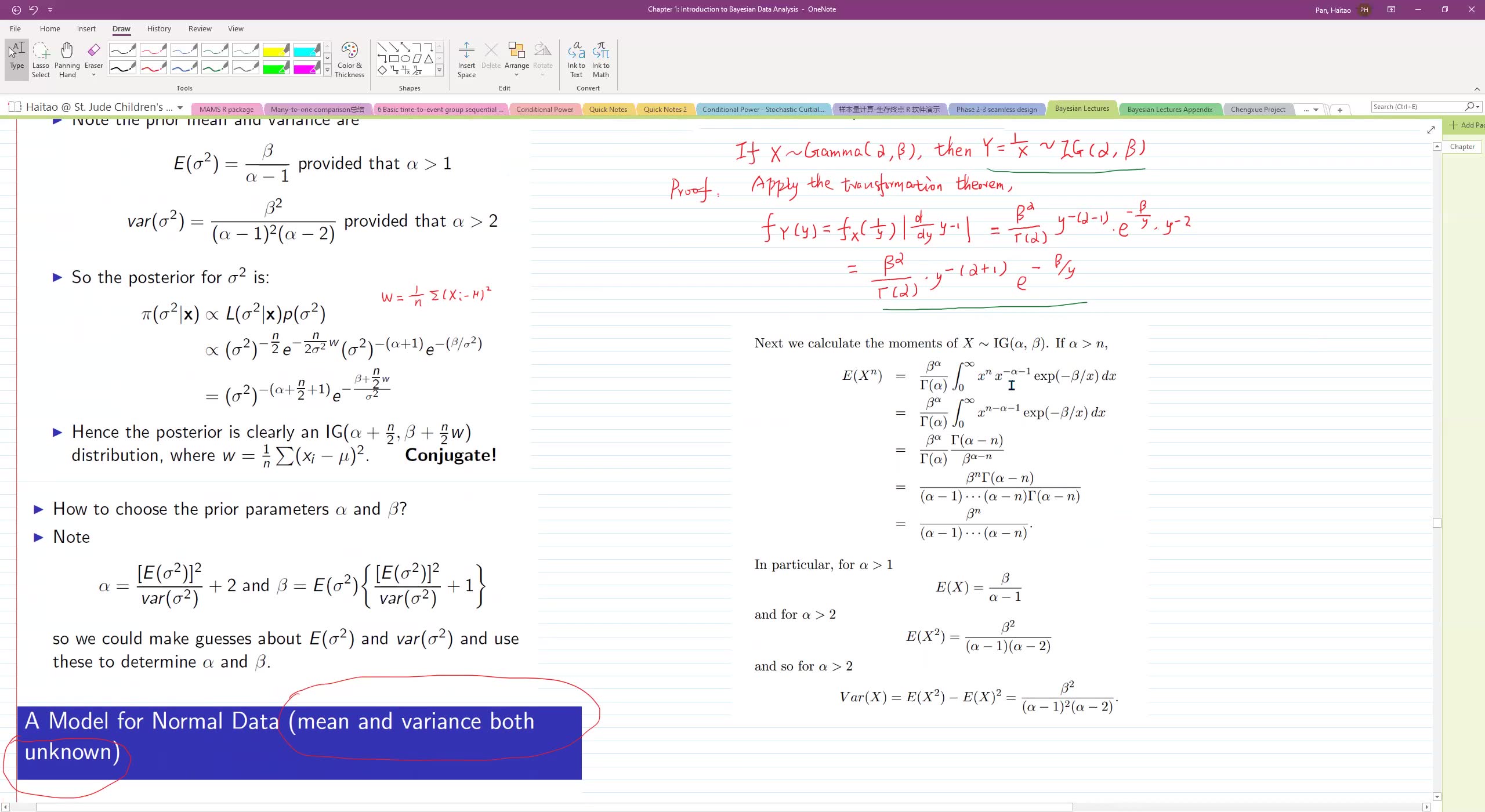 贝叶斯统计推断15 Normal modelvariance unknown哔哩哔哩bilibili