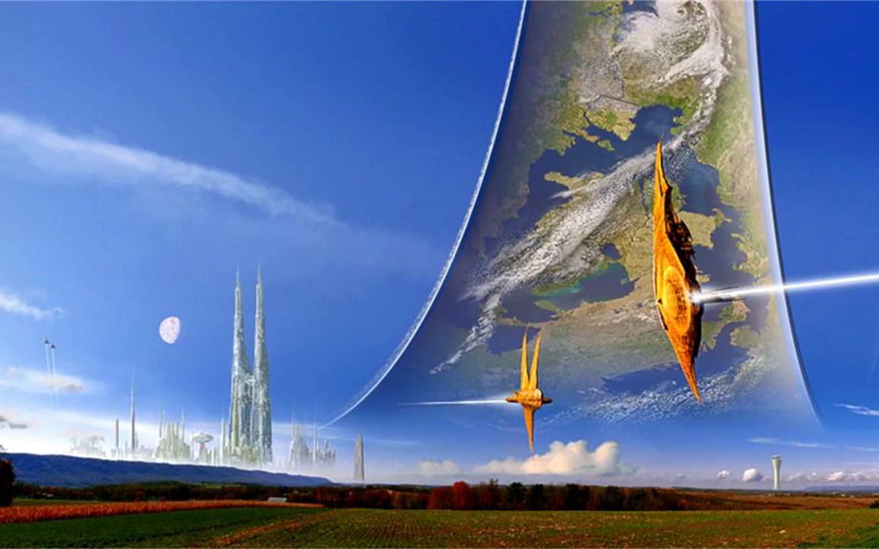 4种十分科幻的太空建筑物,未来世界可能出现,你看好哪一种?