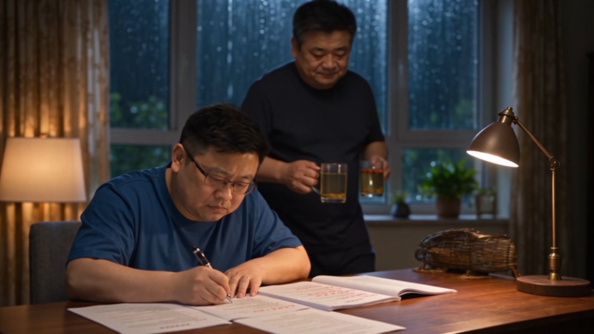 雨夜热茶