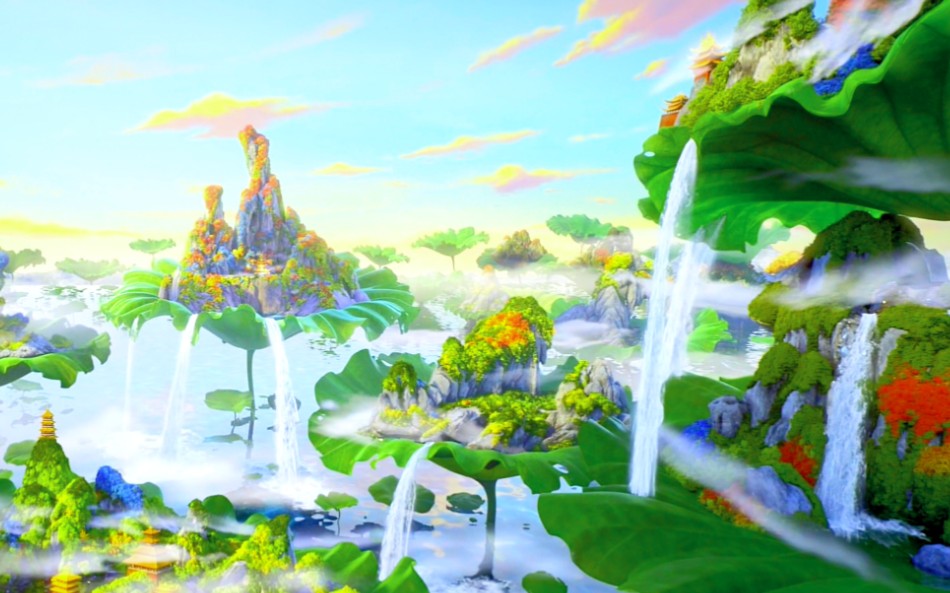 哪吒高清4k混剪(山河社稷图里的世界)