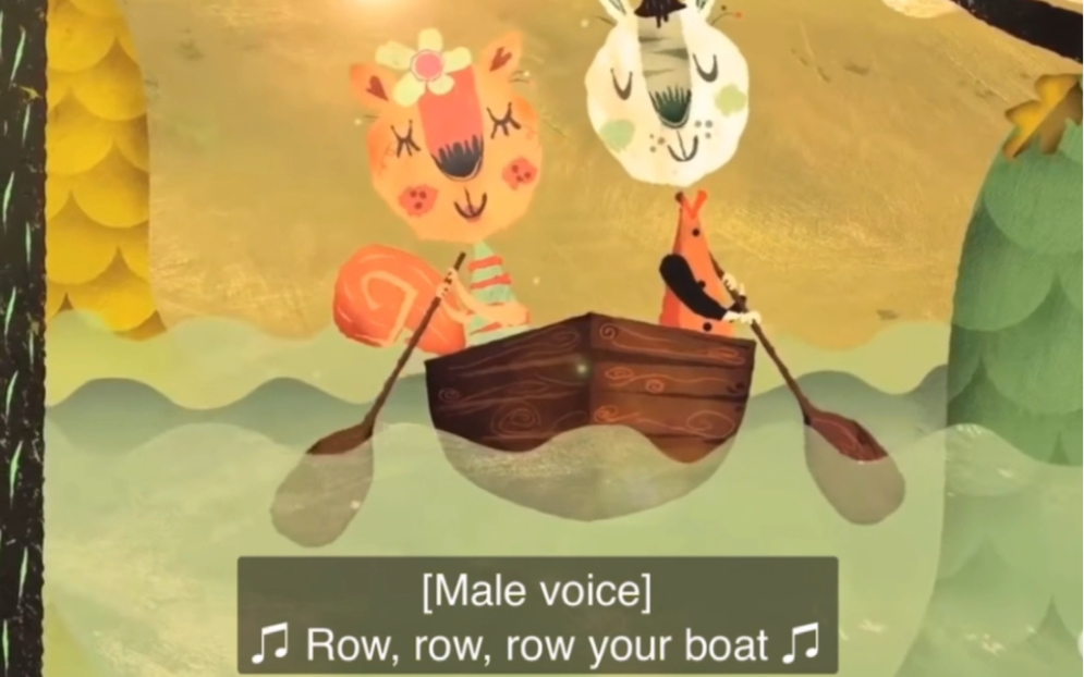 [图]英语启蒙儿歌｜Row Row Row Your Boat｜手势舞示范