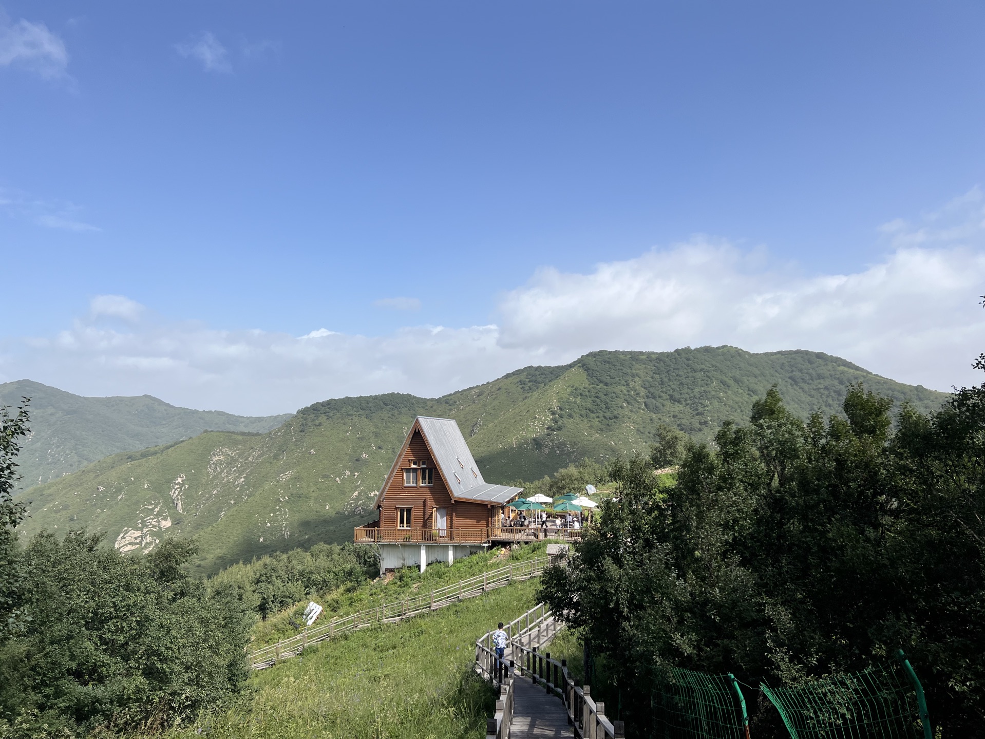 海坨山谷航拍和登山